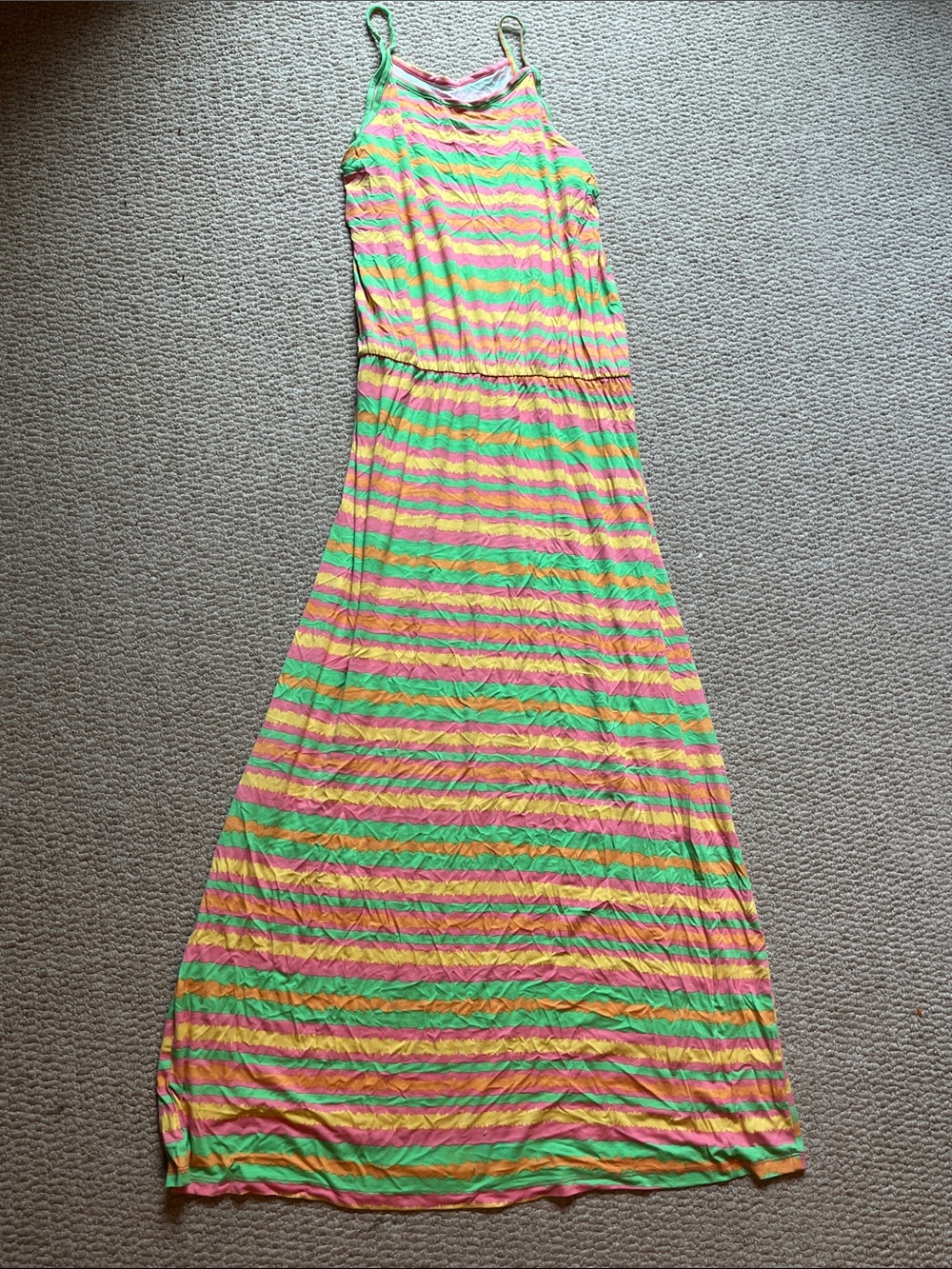 Maxi dress tropical